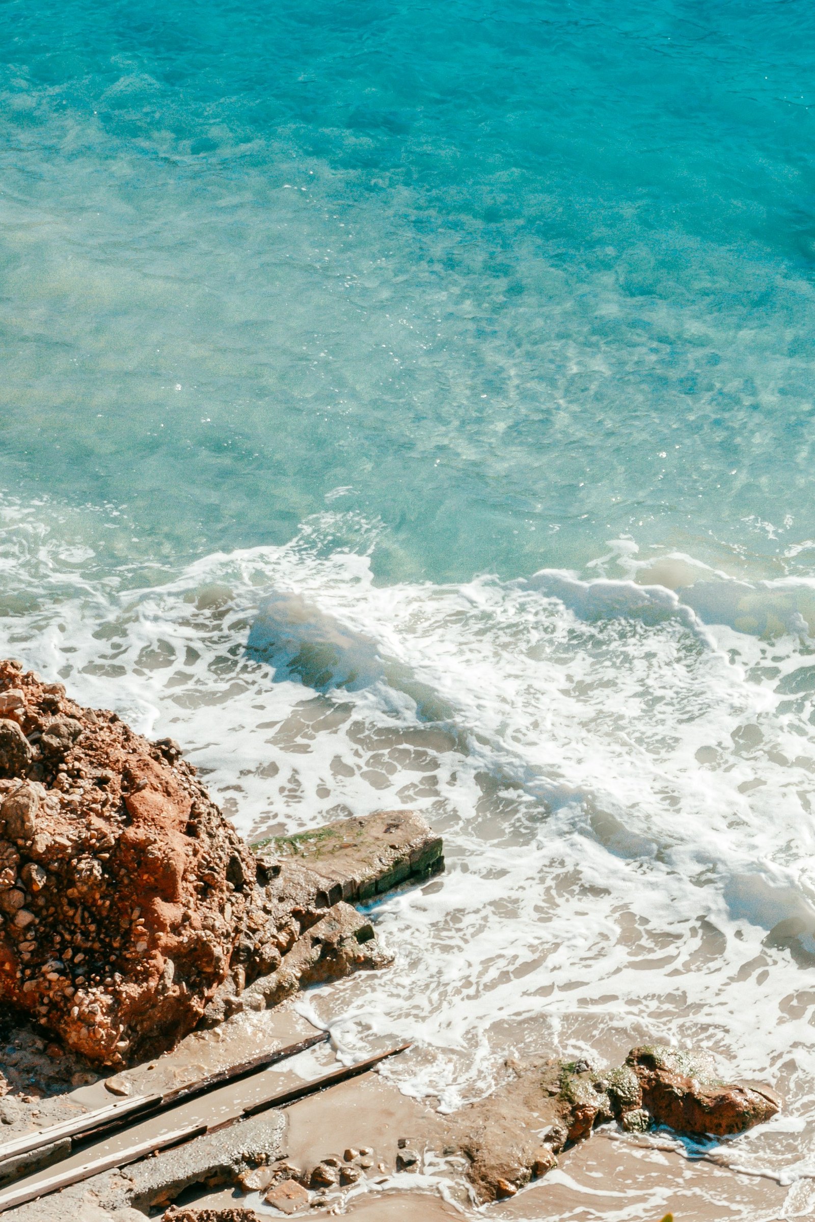 Een rustige baai op Ibiza